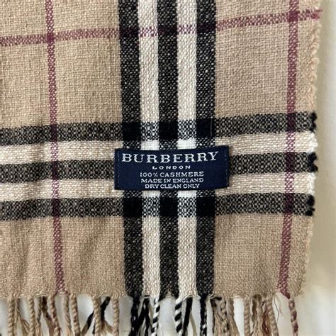 burberry marker text scarf|vintage burberry scarf label.